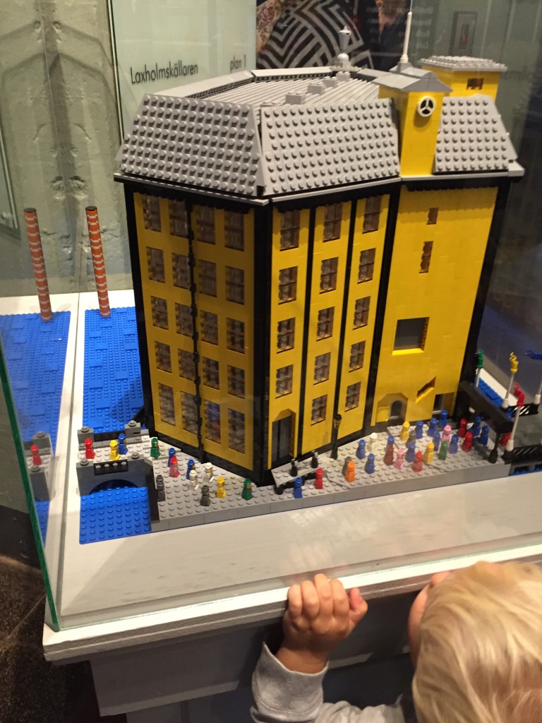 Modell av Arbetets museum
